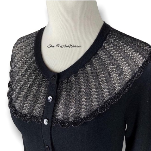 Anthropologie {Sparrow} shimmer cardigan sweater *shop@iamwarrior - Picture 5 of 11